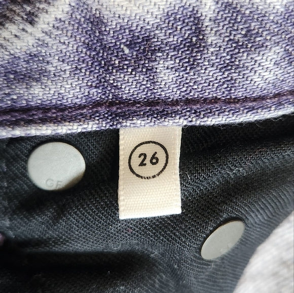 Grlfrnd Karolina Purple Jeans 26 - Picture 6 of 7